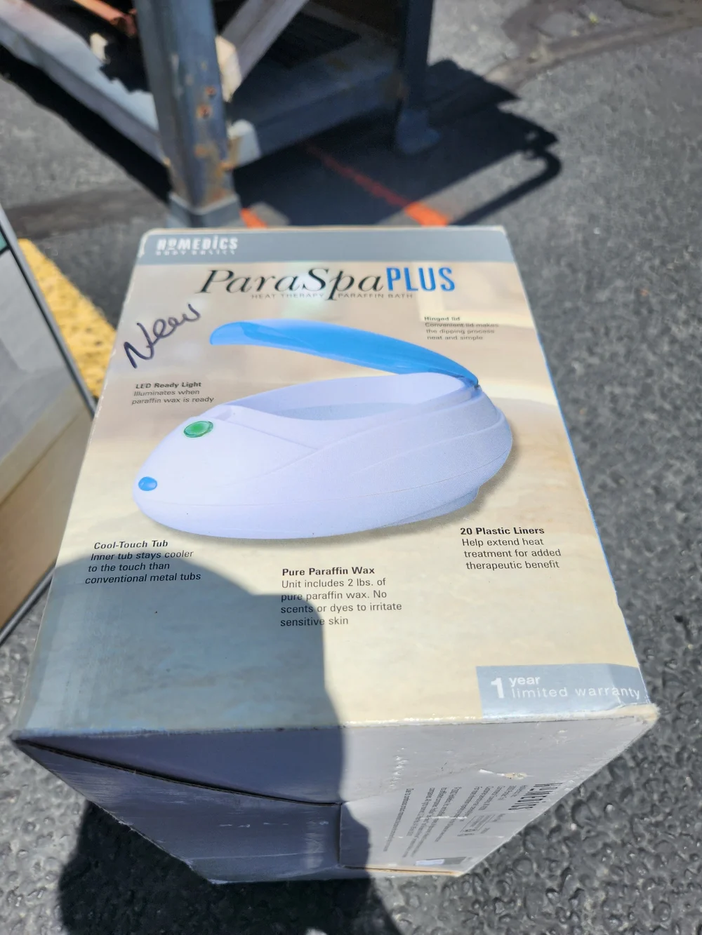 HoMedics ParaSpa PLUS Paraffin Bath